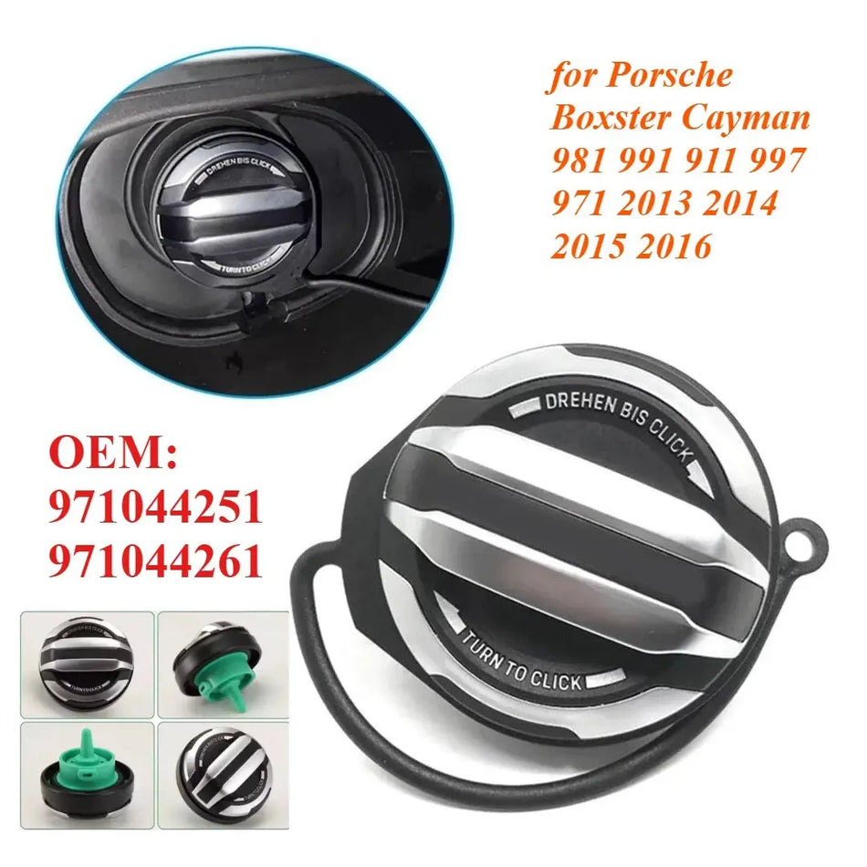 Fuel Tank Cover For Porsche Boxster Cayman 981 991 997 2013-2016 by InterCyprus Trading Ltd