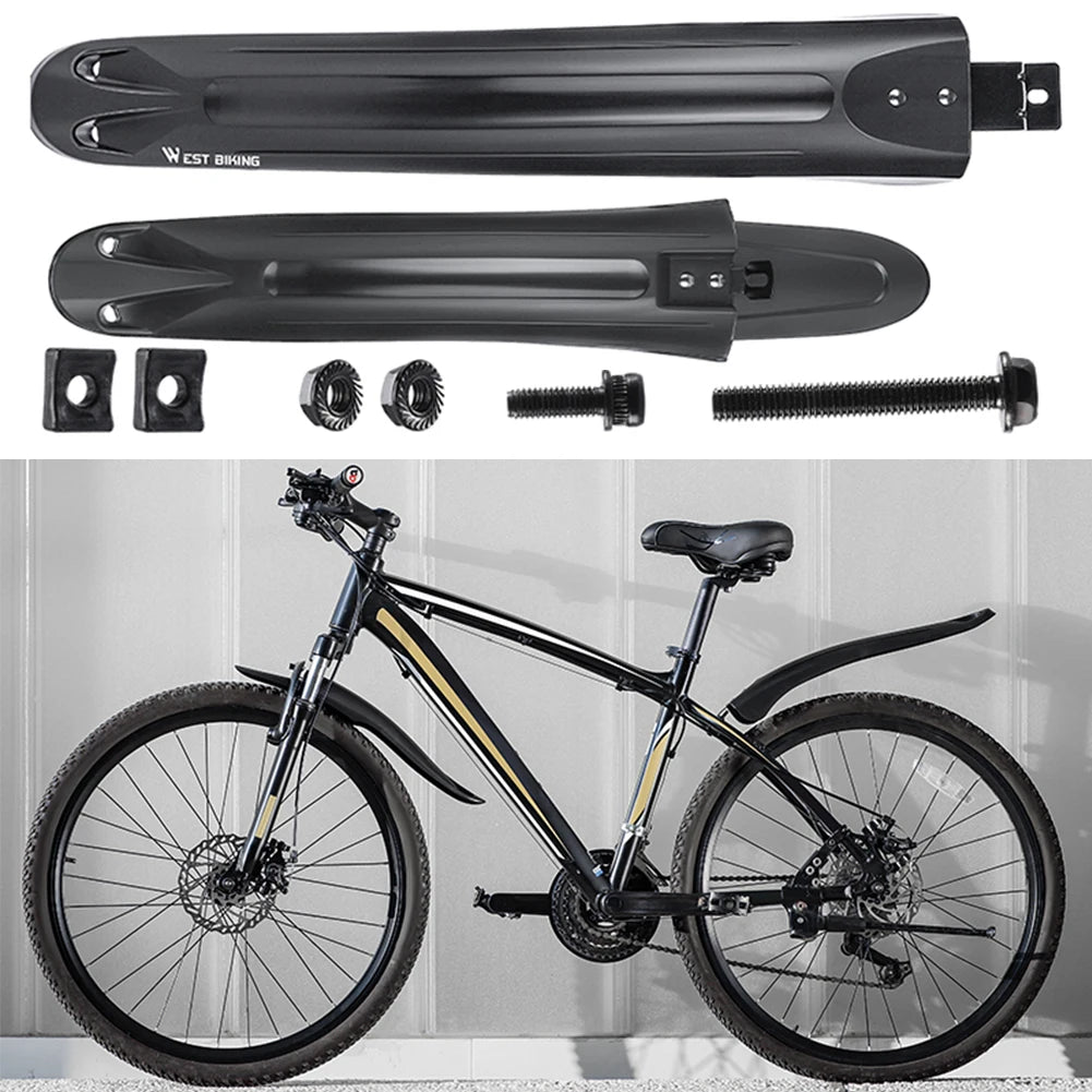 2Pcs Bike Fenders Mudguard &ndash; Universal Splash Proof Protection
