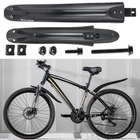 2Pcs Bike Fenders Mudguard &ndash; Universal Splash Proof Protection
