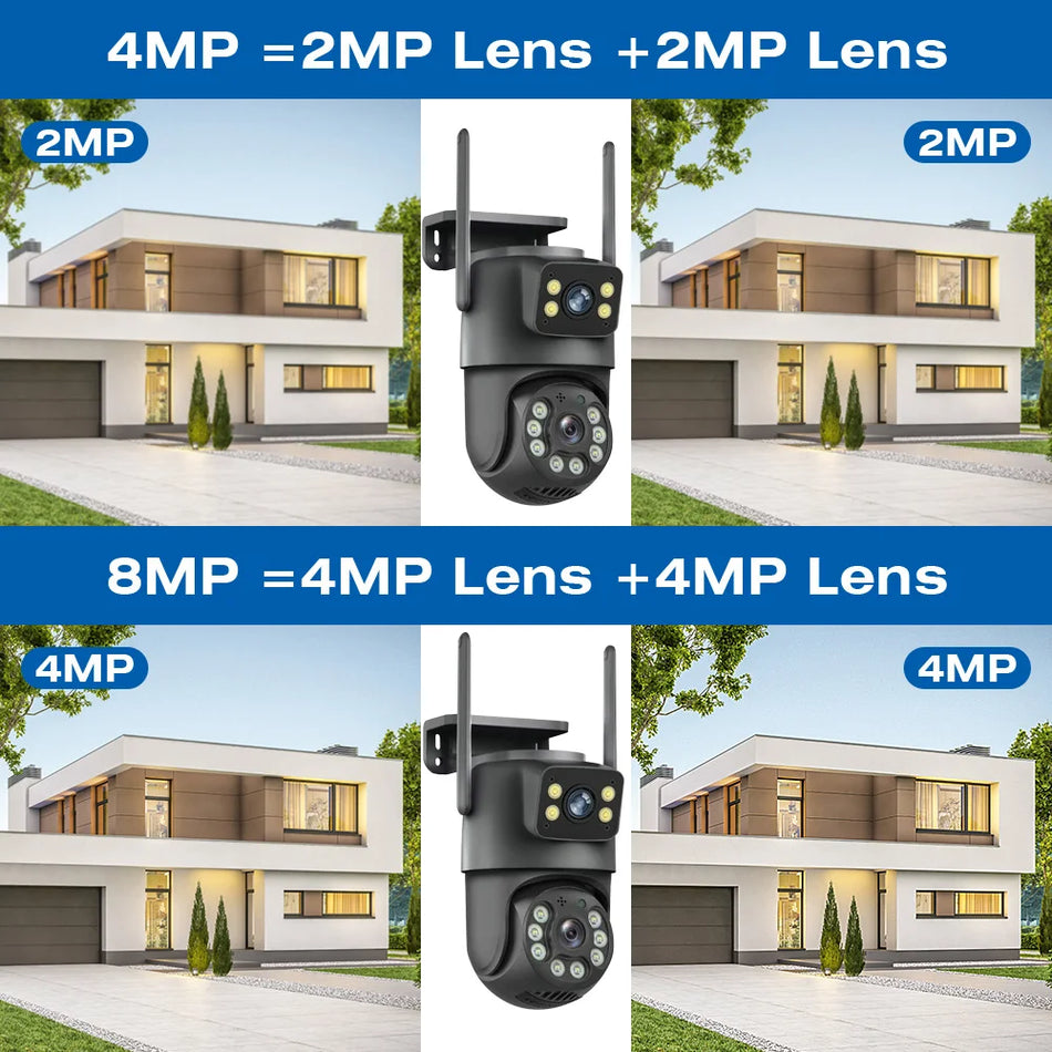 8MP AI PTZ WiFi Camera