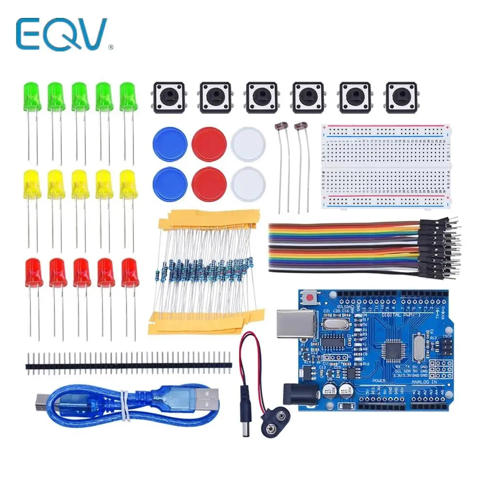 Starter Kit For UNO R3 Mini Breadboard &ndash; Complete DIY Electronics Solution