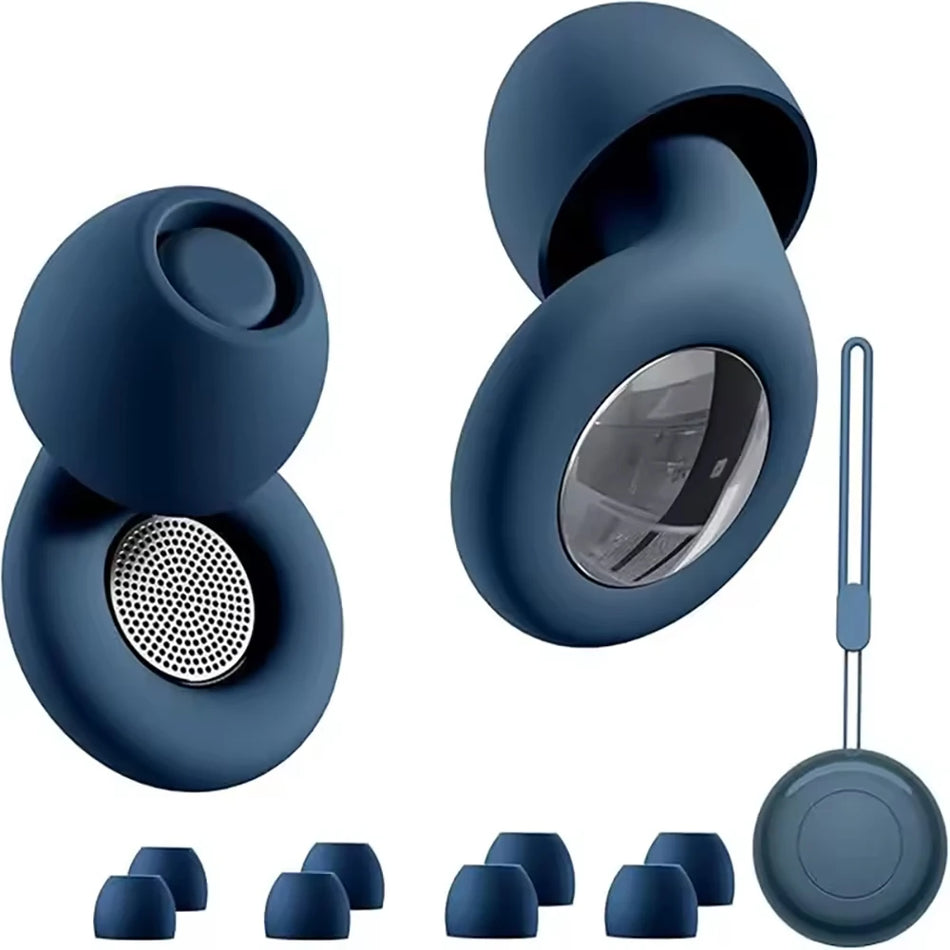 Σιλικόνης Ωτοασπίδες Ύπνου Μείωση Θορύβου Αδιάβροχο Σετ