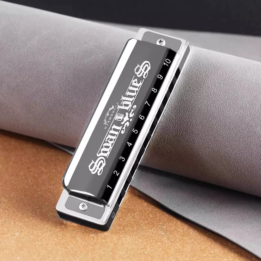 SWAN Blues Harmonica C Key 10 Holes &ndash; Ideal for Beginners