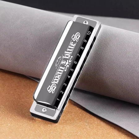 SWAN Blues Harmonica C Key 10 Holes &ndash; Ideal for Beginners