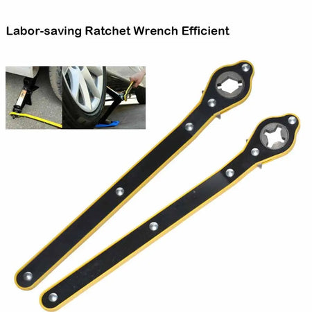 Labor-saving Car Jack Garage Tire Wheel Lug Wrench - Auto Repair Tool