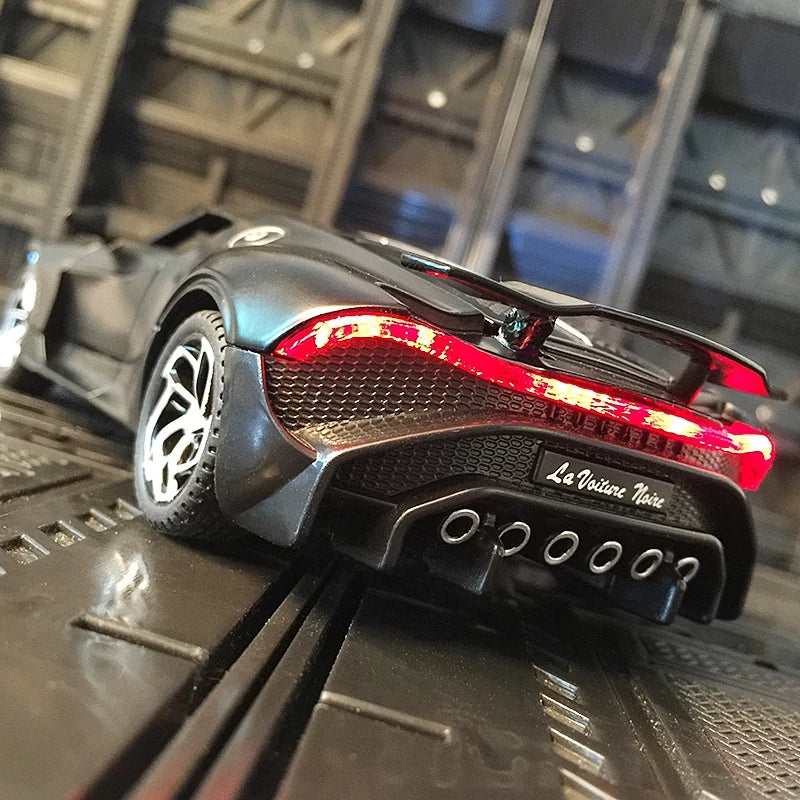 Modelo de coche de aleación a escala 1:32 para Bugatti La Voiture Noire