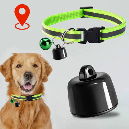 Alloet Cat Locator With Adjustable Collar Smart Pet Tracker