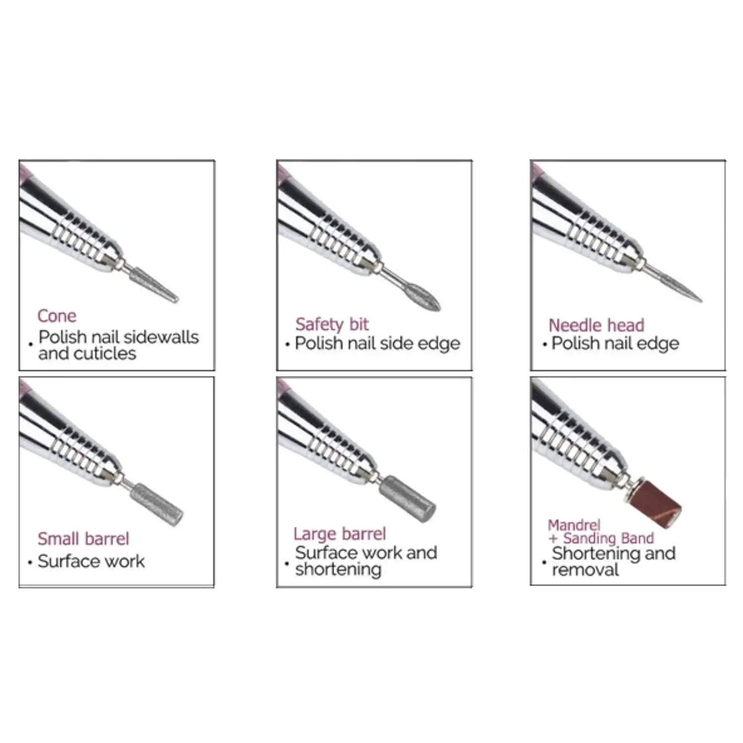 ALC840 Nail Polish Drill - Foot Pedal Speed Control