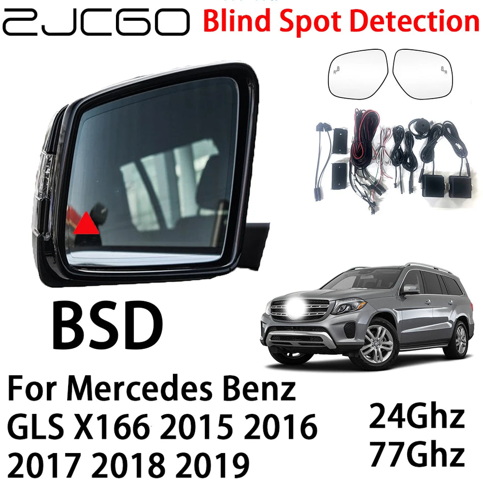 Systém varování BSD s radarovým detekčním systémem s dvěma mmWave radary pro Mercedes-Benz GLS X166