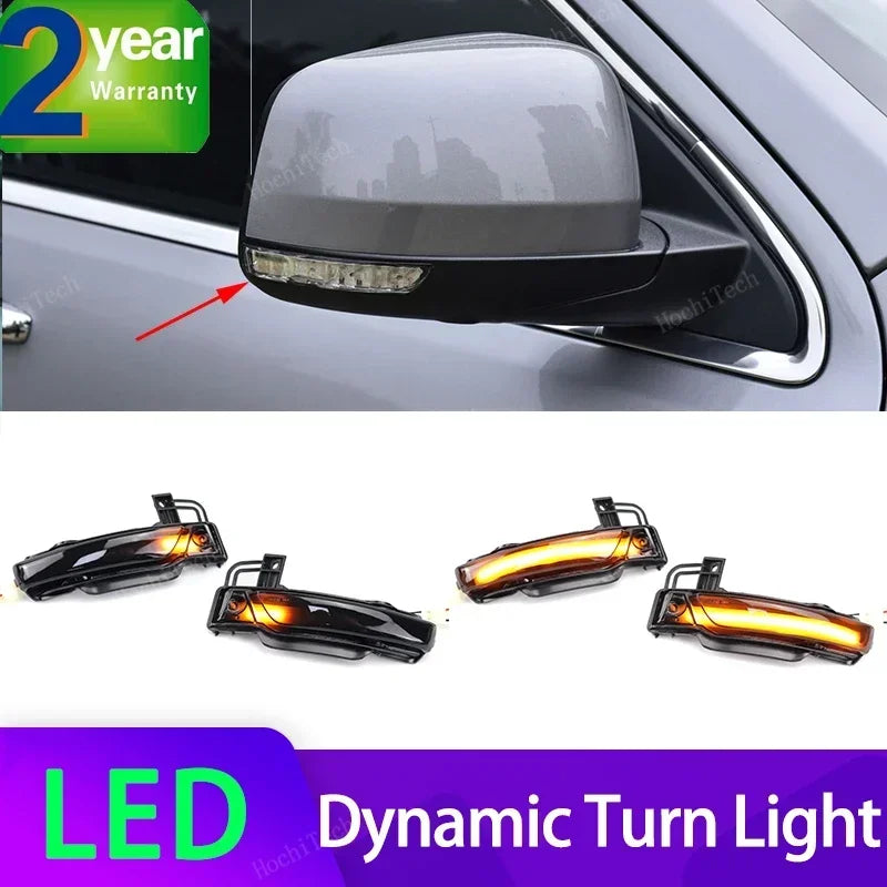 Car Side Mirror LED Dynamic Turn Signal Lamp for Jeep Grand Cherokee