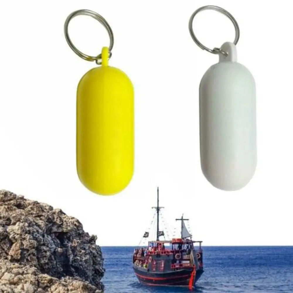 1/2pcs Kayak Floating Keyring Fender Buoyant Key Ring Marine Sailing Boat Float Canal Keychain Water Sports Accessories