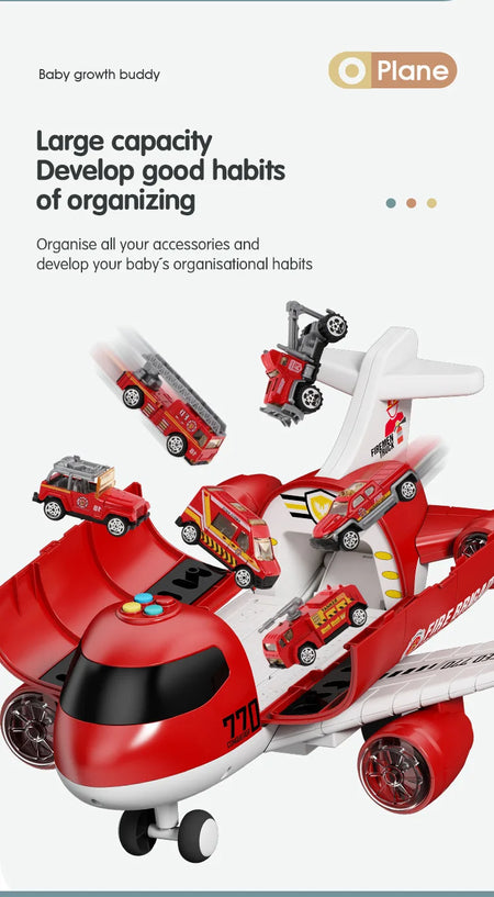 Airplane Toy Model Set &ndash; Multi-Function Inertia Movement