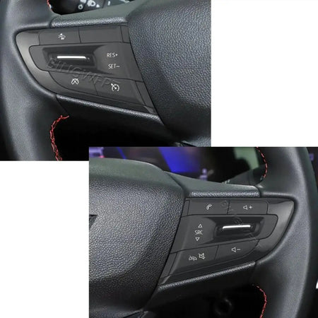 1Pair Steering Wheel Volume Phone Cruise Control Switch Left + Right Button With Backlight For Chevrolet Trax Tracker 2019-2023 by InterCyprus Trading Ltd