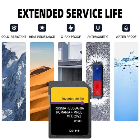 MFD 2022 East EU Sat Nav SD Card &ndash; East Europe Map Pack