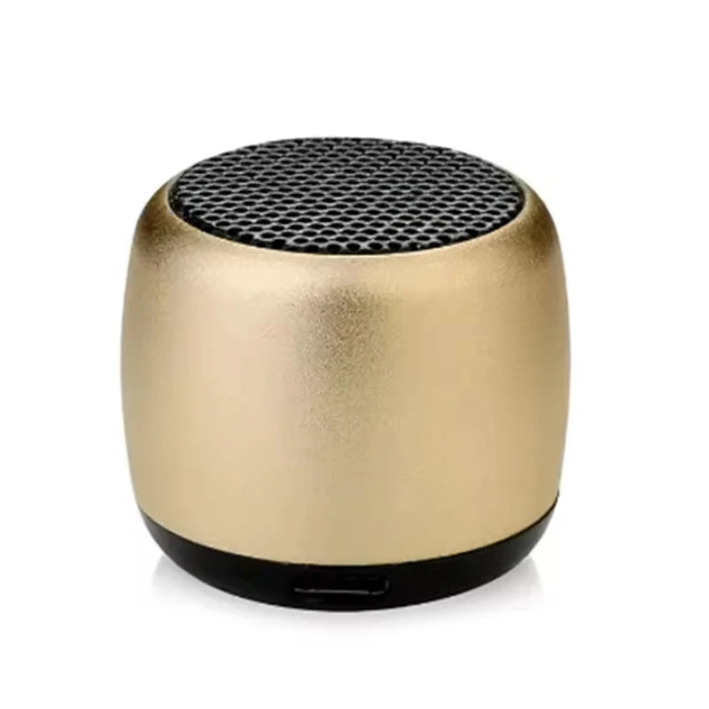 M1 Portable Bluetooth Speaker with 3D Surround Sound Gold