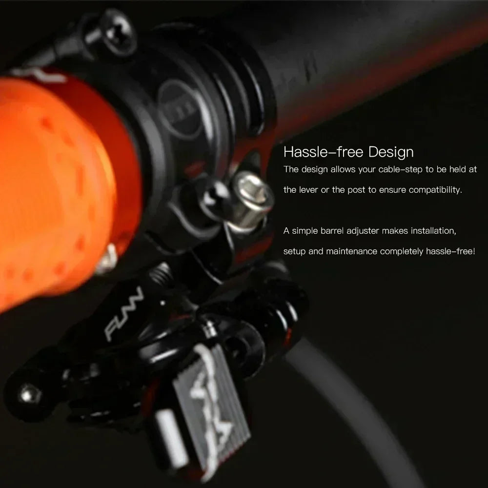 Bike Dropper Mountain Seatpost 4 Way Mount CNC Remote Lever Kit &ndash; Lightweight Versatile Control