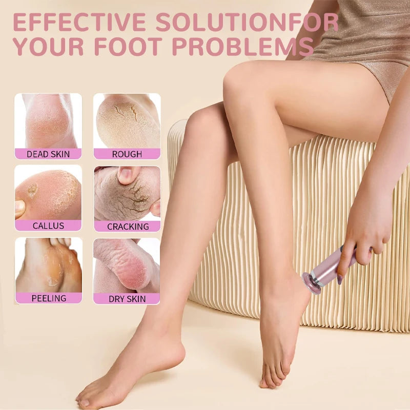 2-in-1 Electric Foot and Hand Care Tool - Polish, Smooth &amp; Shine