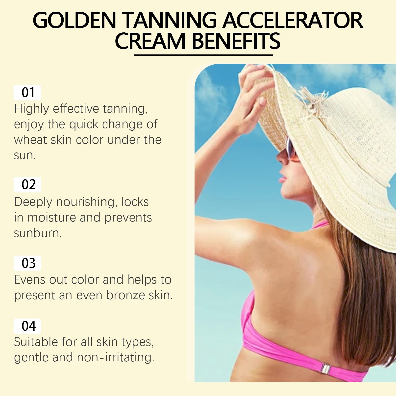 WIYUN Tanning Accelerator Intensive Brown &ndash; Deep Hydrating Tan Boosting