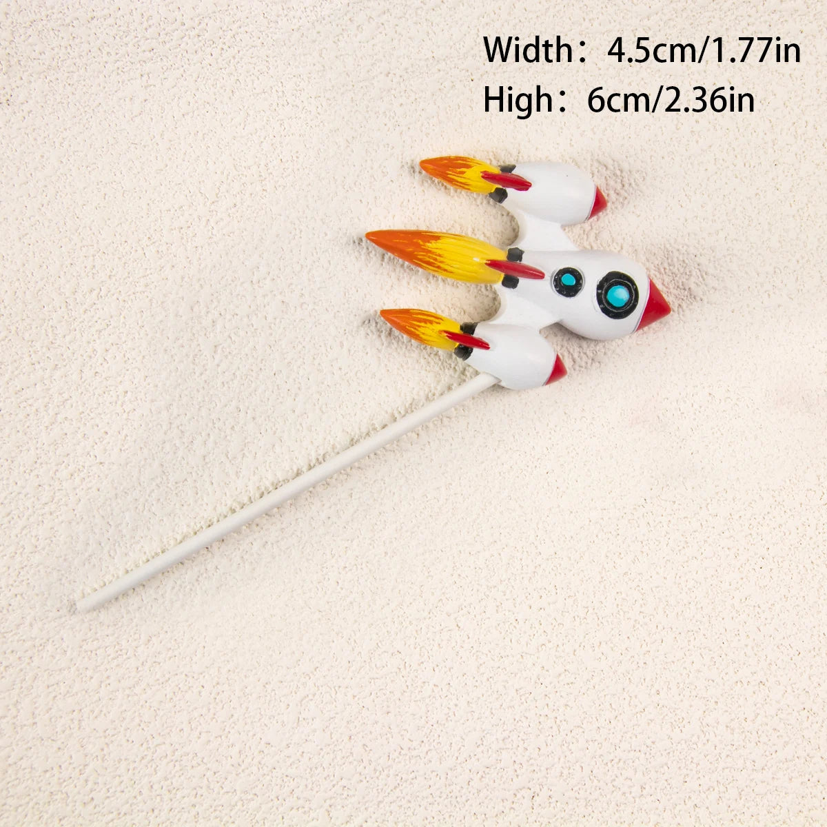 Astronaut Space Cake Toppers - Outer Space Figurines for Party Decorations style F