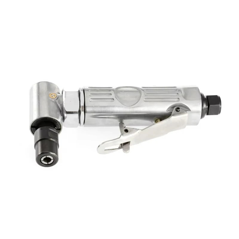 Mini 1/4 Air Angle Die Grinder 90 Degree - Safety Trigger