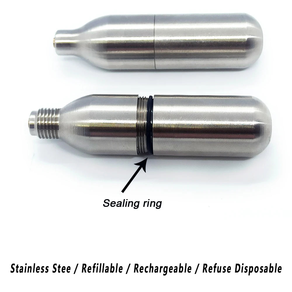 CO2 Refill Tank Cartridges &ndash; Multi Gas Compatibility