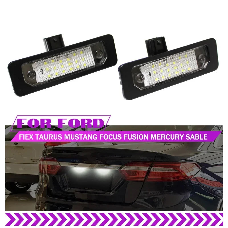 2x Luce per Targa LED Canbus Ford Mustang 2010 2014