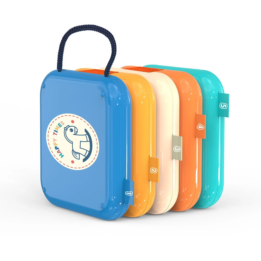 Montessori Busy Board &amp; Activity Cube - Sensory Educational Toys for Toddlers 1+ - Enhances Fine Motor Skills &amp; Imagination