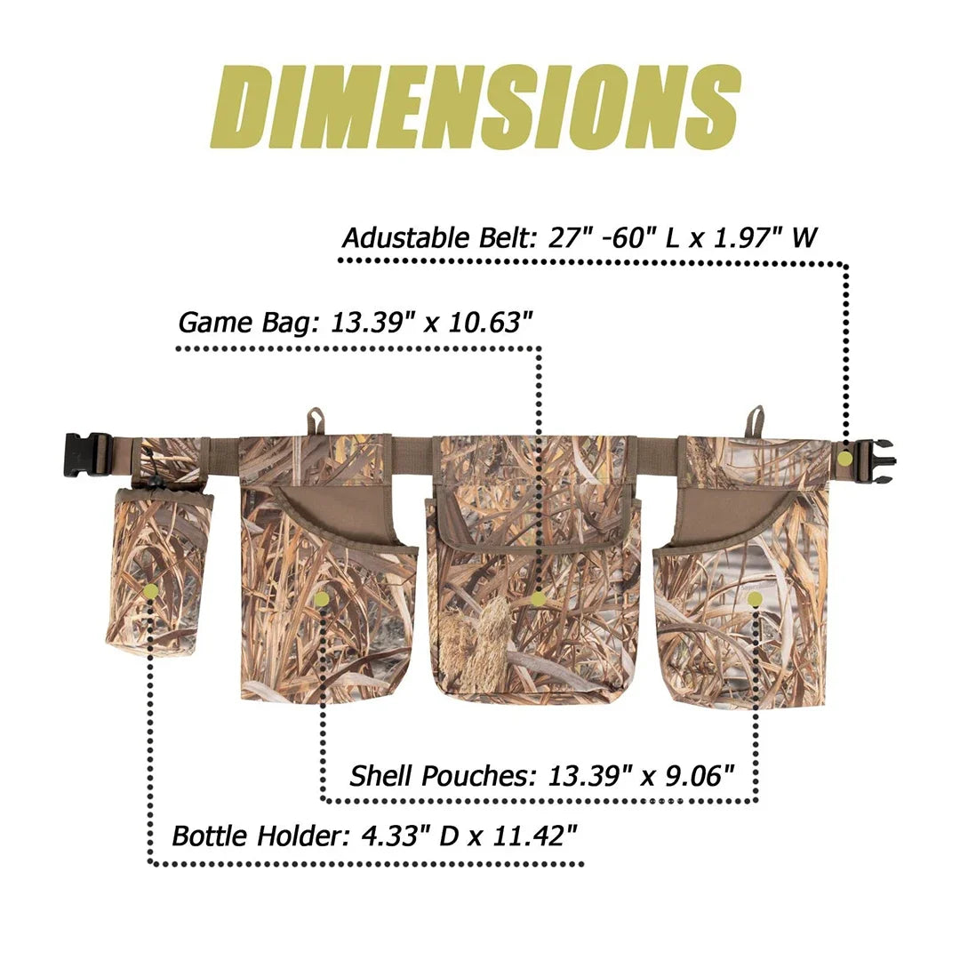 4 In 1 Tactical Waist Bag - Versatile Pouch System