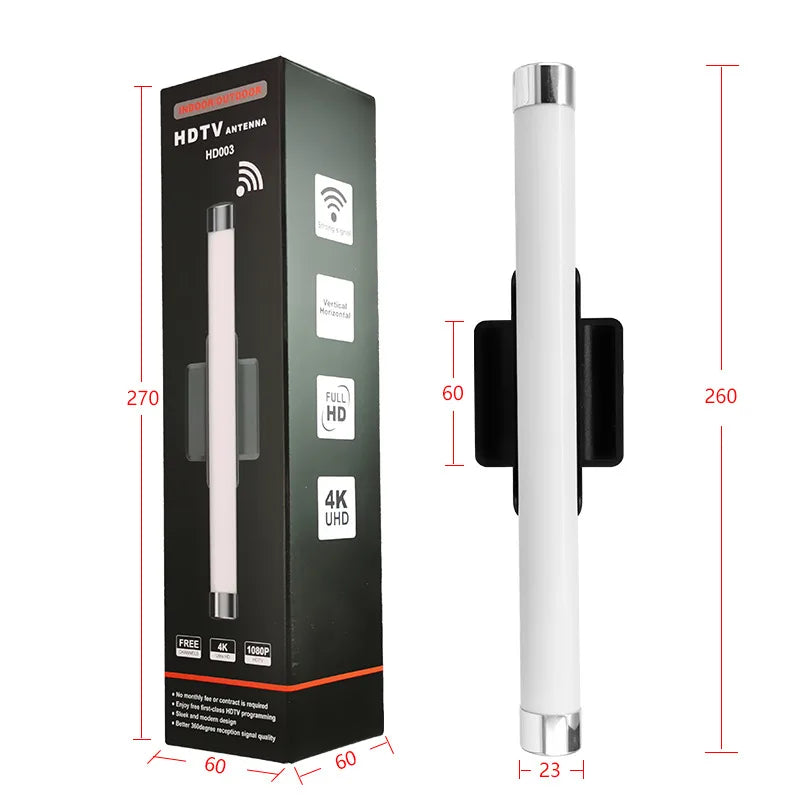 DUTRIEUX Indoor VHF UHF Digital Amplified TV Antenna