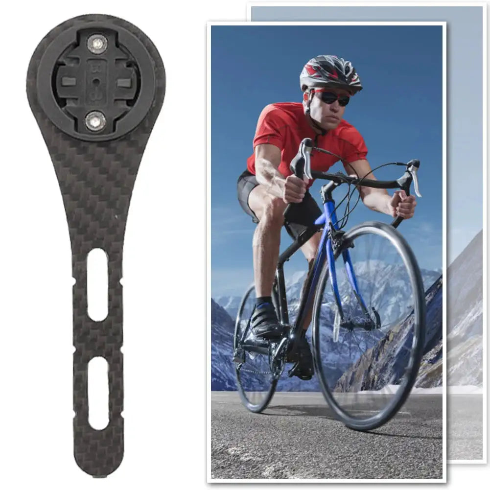 Carbon Fiber Bicycle Computer Mount Garmin Bryton Wahoo