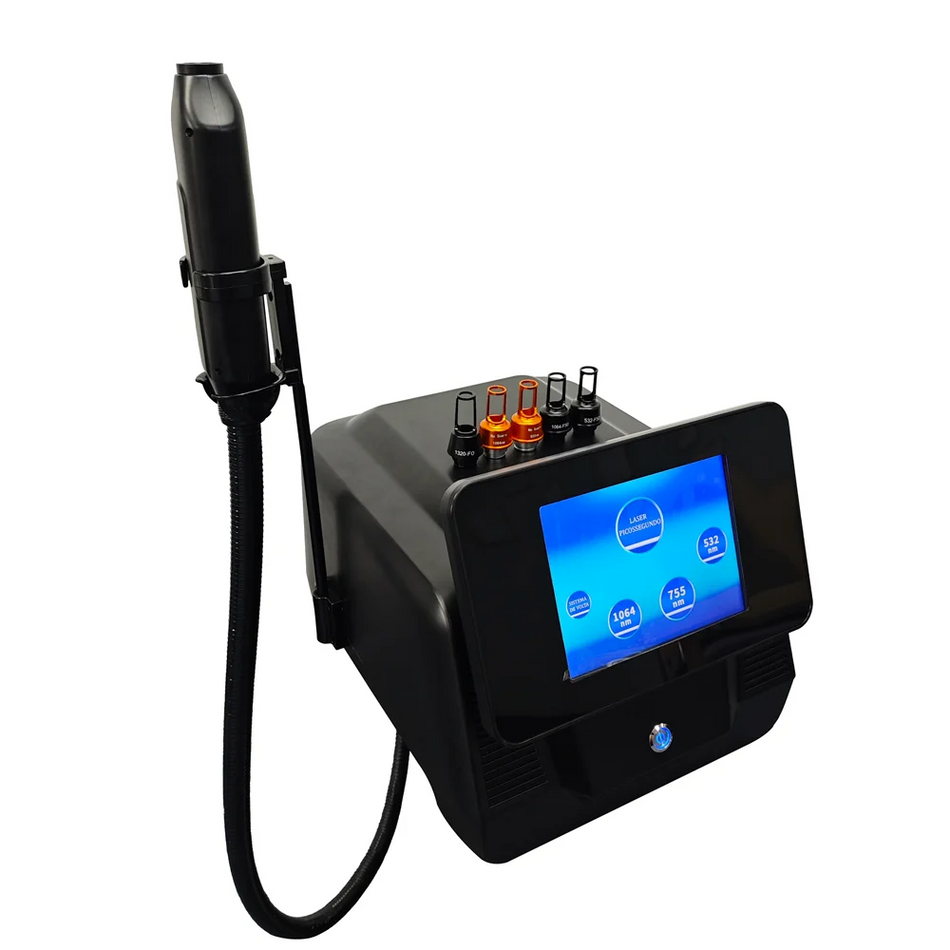 Máquina de Eliminación de Tatuajes en Picosegundos Q Switch NdYAG Pico Laser