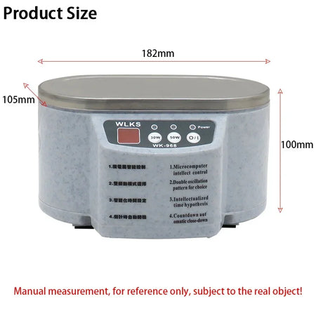 WLKS-968 &ndash; Ultra Efficient Ultrasonic Cleaner For Jewelry