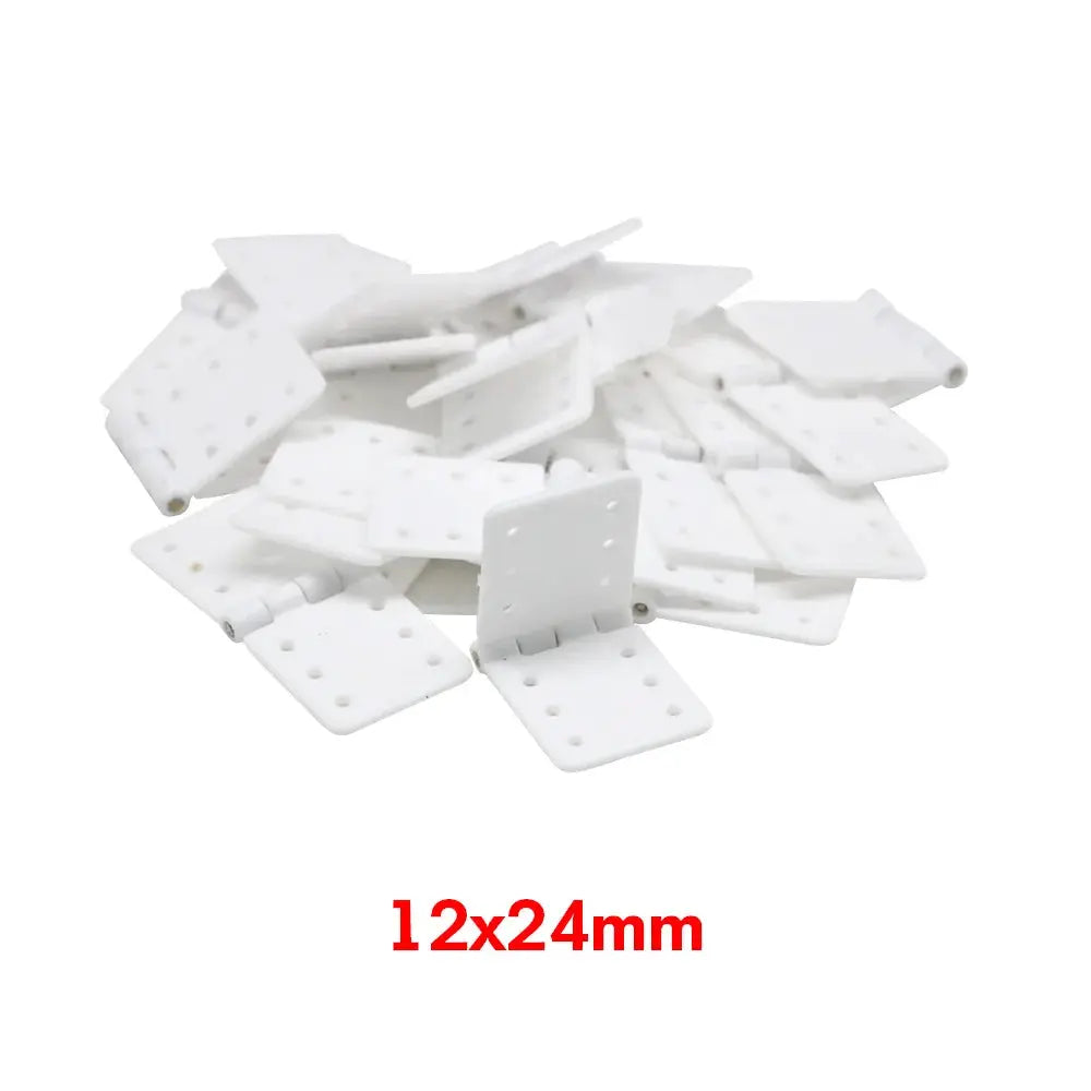 20pcs/lot Nylon & Pinned Hinge 20x36mm 16x29mm 12x24mm For RC Airplane Plane Parts Model Replacement by InterCyprus Trading Ltd