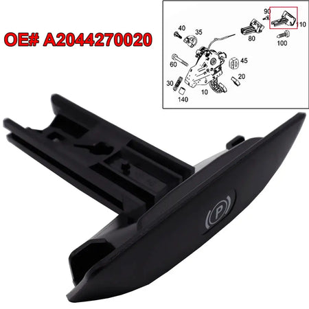 Car Parking Pull Hand Brake Release Pull Handle For Mercedes Benz C E CLS GLK Class W204 W207 W212 X204 W218 OE# A2044270020 by InterCyprus Trading Ltd