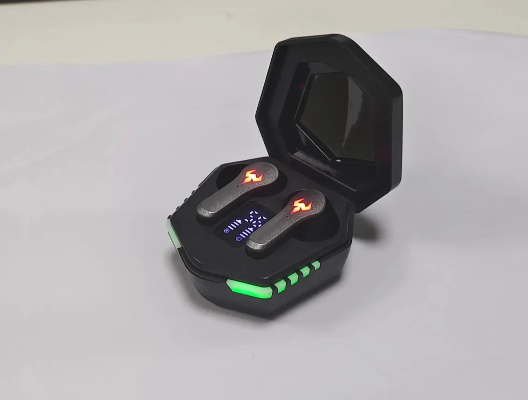 N35 Digital Display Wireless Gaming Earbuds with Active Noise Cancellation