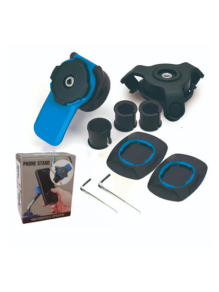 Motorcycle Bike Phone Holder &ndash; 360 Degree Rotatable Design L