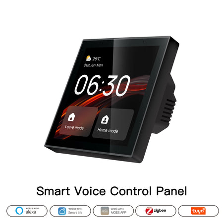 Tuya WiFi Smart Touch Screen Control Panel with Voice and ZigBee Integration 4 Inches / 100-240 V