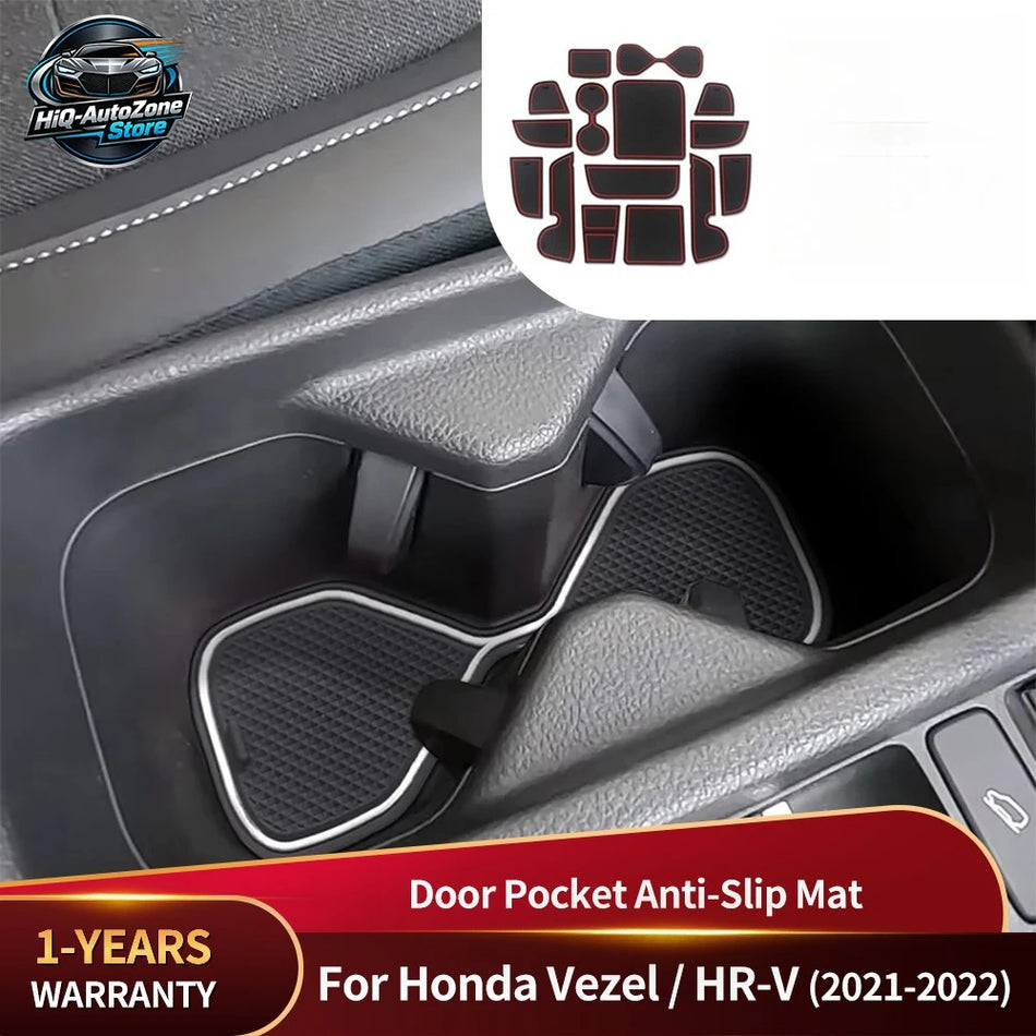 Antypoślizgowa gumowa mata do wnęki drzwi do Honda Vezel HRV 2021 2022