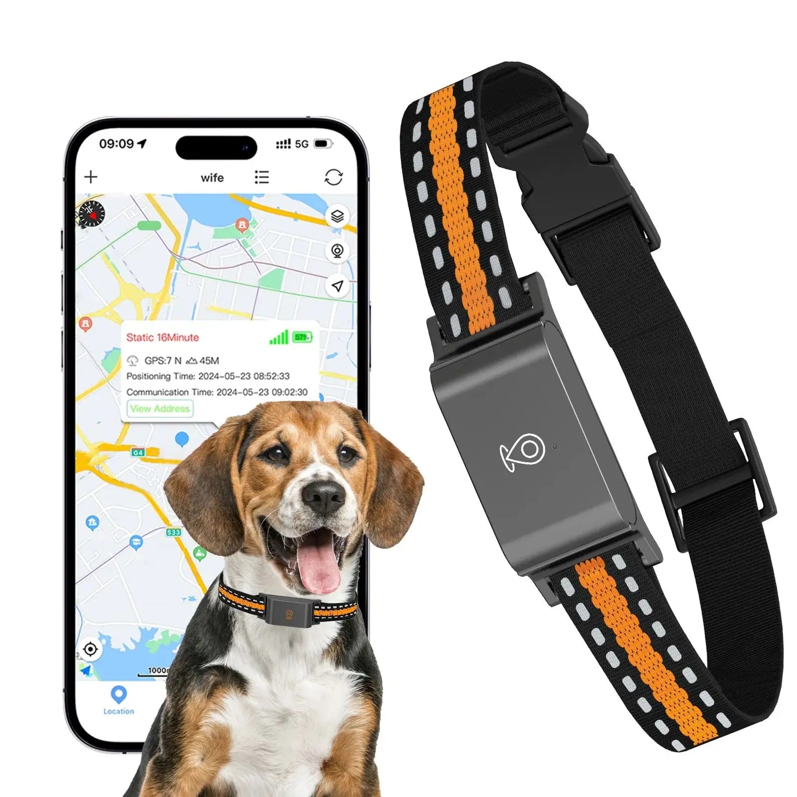 4G GPS Pet Dog Tracker Collar &ndash; Real Time Tracking App