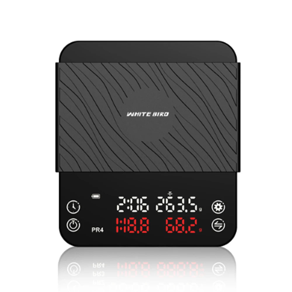 Intelligent Coffee Scale &ndash; Precision Measurement with Timer black