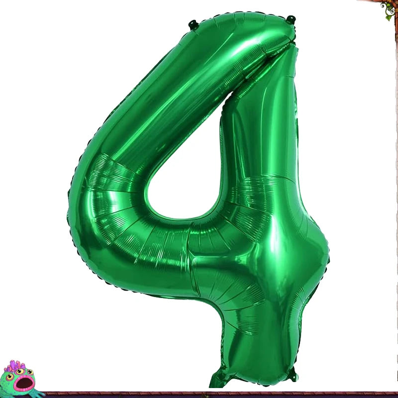 My Singing Monsters Birthday Party Decorations &amp; Tableware Balloon-32inch-4 / CHINA