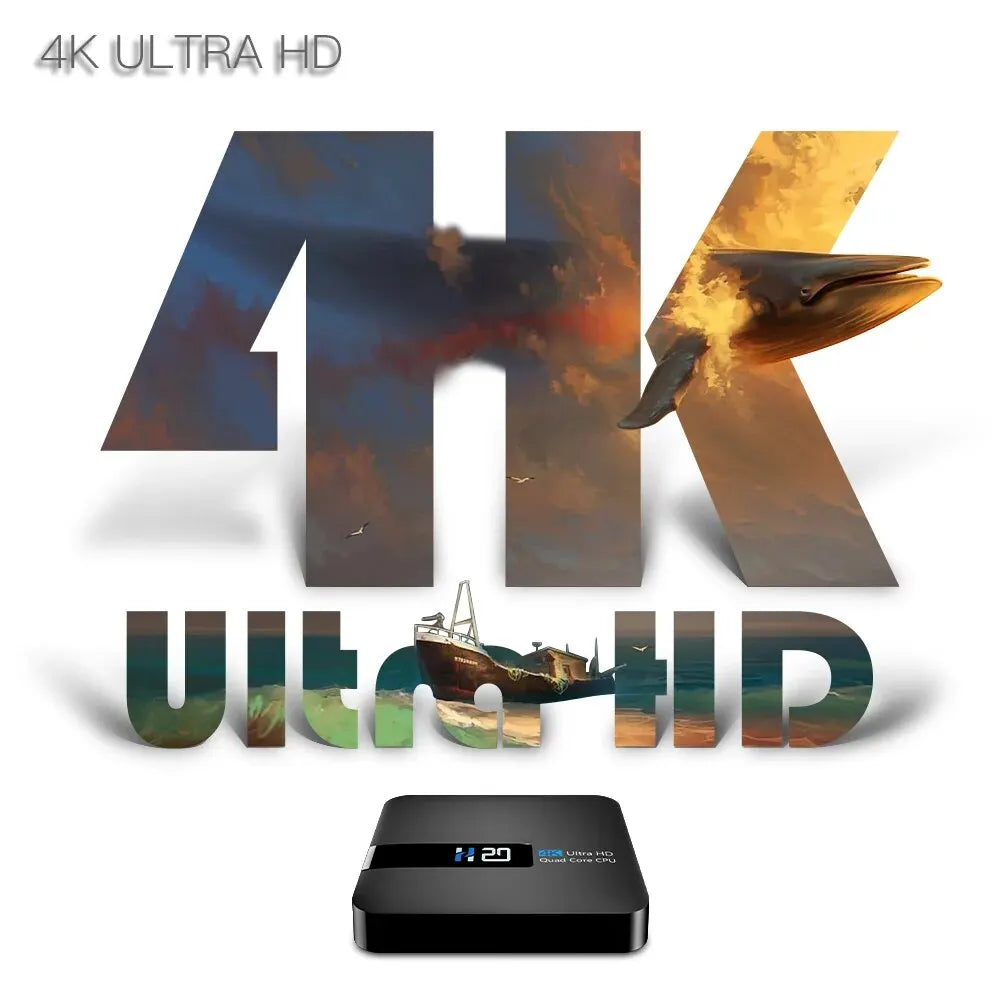 HONGTOP H20 &ndash; 4K Android TV Box With Fast Performance