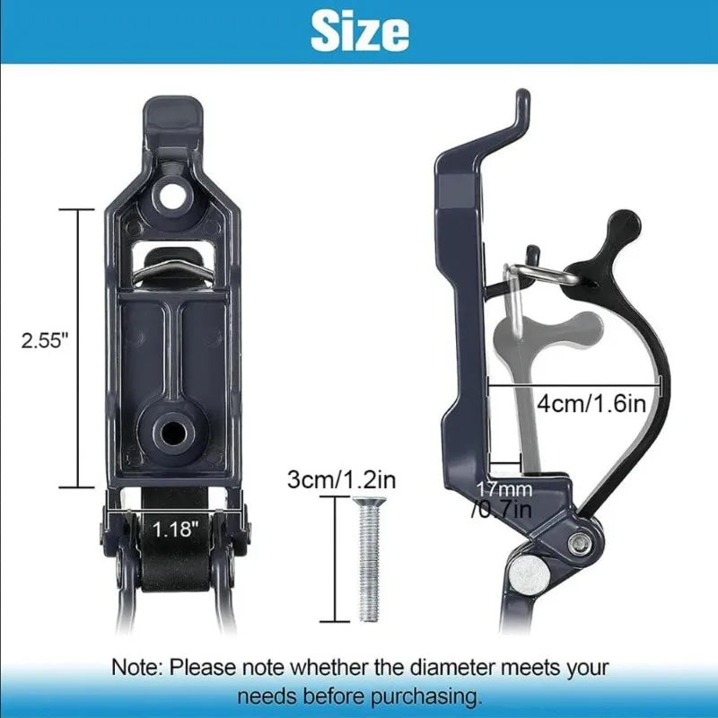 Quick Release Shovel Mounting Kit 2 Pack Roof Rack &ndash; Sturdy