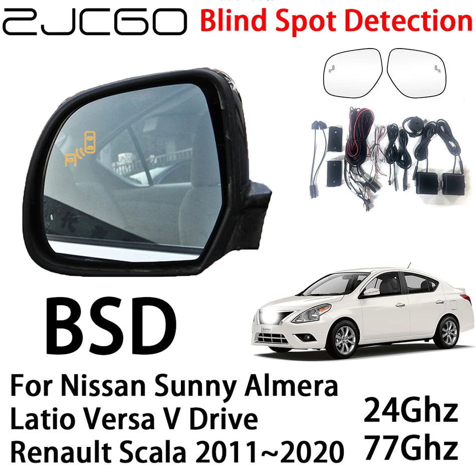 Nissan Versa Pimeala Radarite Hoiatussüsteem Liikumise Tuletamisega