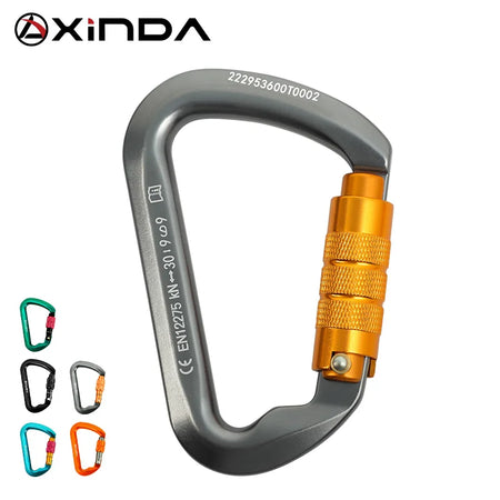 Xinda Outdoor Carabiner &ndash; 30kN Load Capacity Aluminum Alloy