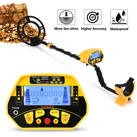 MD930 Metal Detector &ndash; LCD Display High Sensitivity