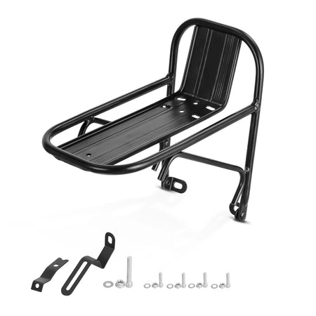 Bicycle Front Rack Aluminum Alloy Carrier - 5kg Capacity
