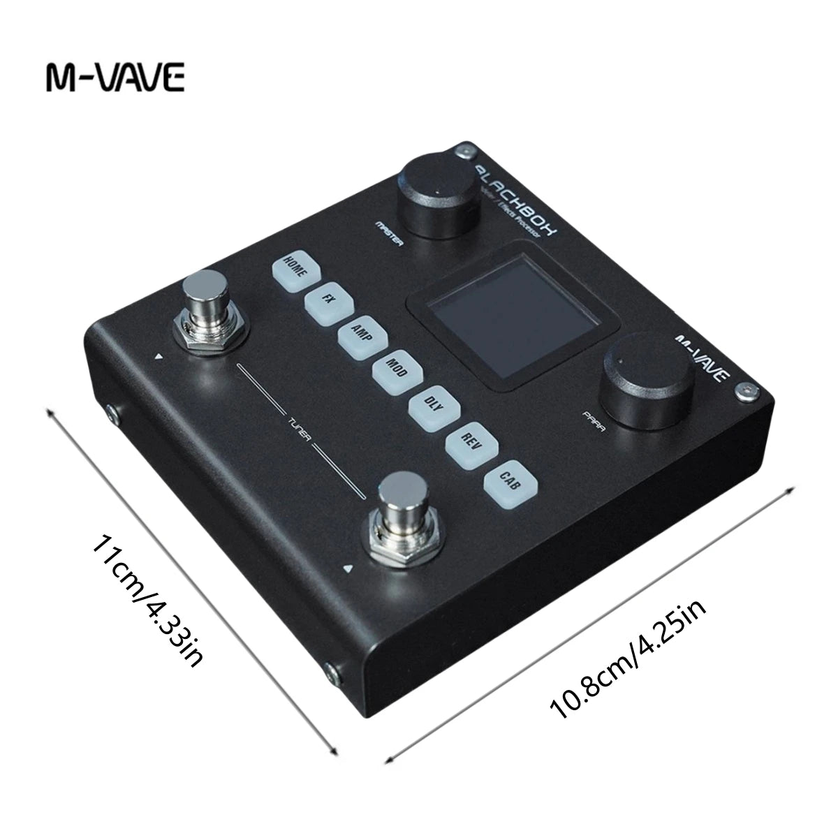 M-VAVE Blackbox &ndash; Rechargeable Guitar and Bass Amp Modeler