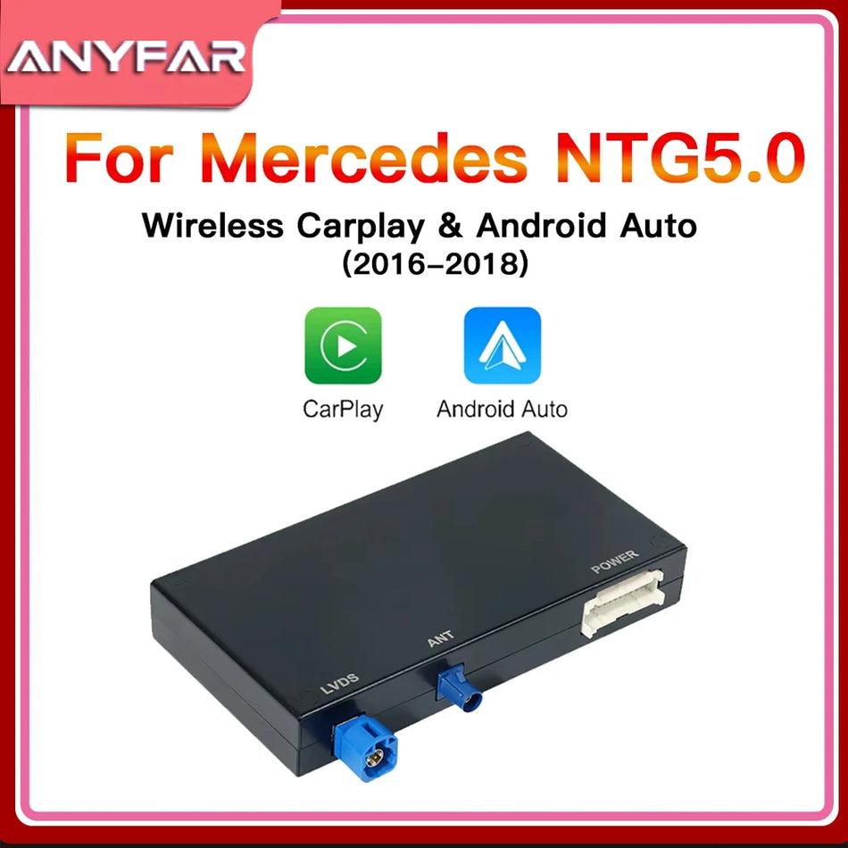 Mercedes-Benz S-Class W222 CarPlay fără fir NTG5.0 cu Android Auto și AirPlay