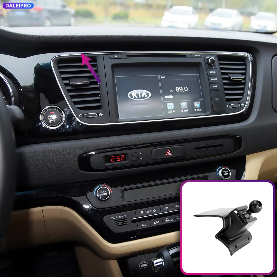 Phone Holder Base With 66W Fast Charger For Kia Sedona Carnival 2015-2020 LHD